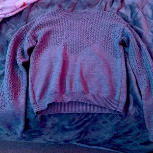 breathable light, gray sweater